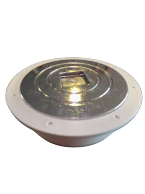 Tapón de registro 4" cromada