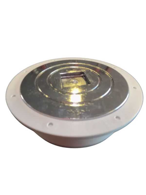 Tapón de registro 4" cromada